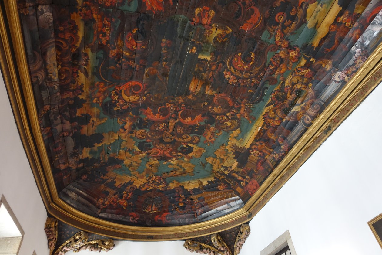 Main Hall of Biscainhos Palace, Braga, Portugal av Joseolgon