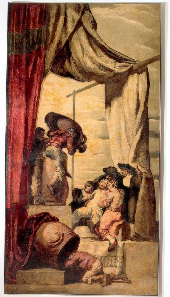 Cervantes, Don Quijote, Die Hochzeit des Camacho / J.M.Sert av Josep Maria Sert