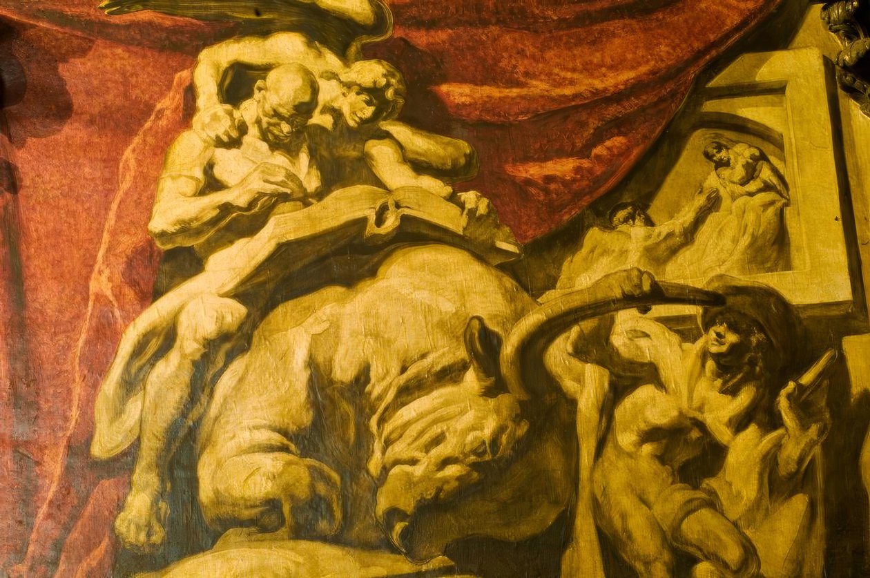J.M.Sert, evangist Lukas av Josep Maria Sert
