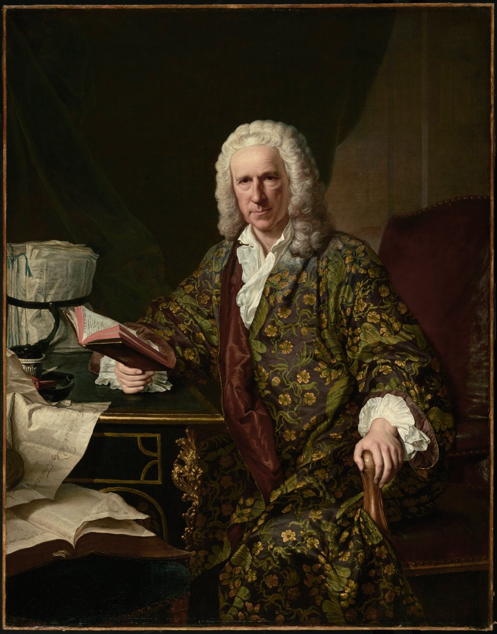 Portrett av Marc de Villiers av Joseph Aved