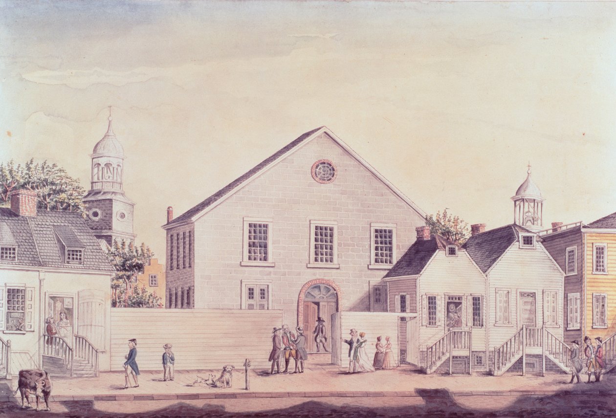 Den første metodistiske episkopale kirke i Amerika, 1868 av Joseph B. Smith