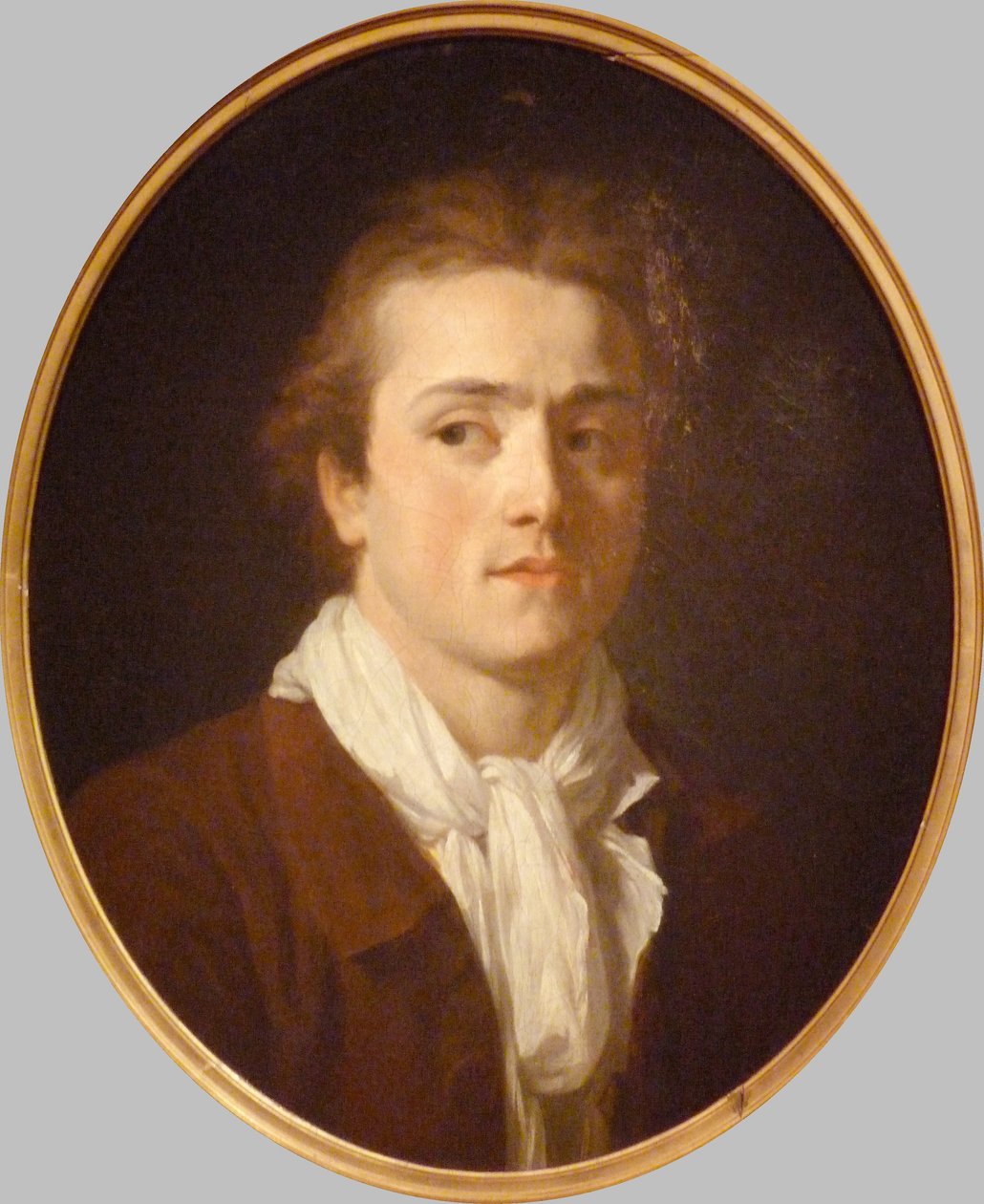 Portrett av Paul-Guillaume Lemoine, kjent som romeren av Joseph Benoît Suvée
