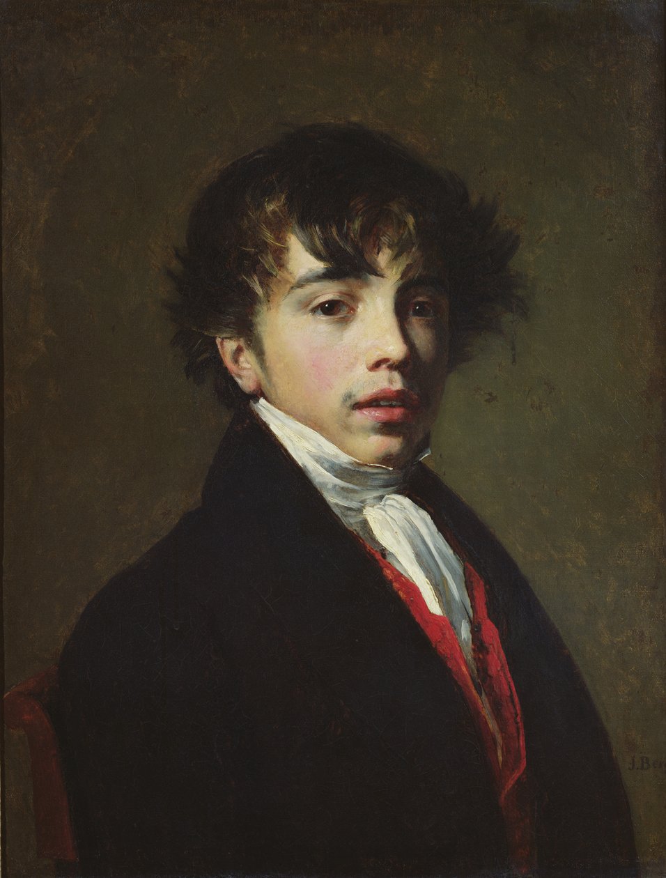 Portrett av en mann, ca. 1825 av Joseph Berger