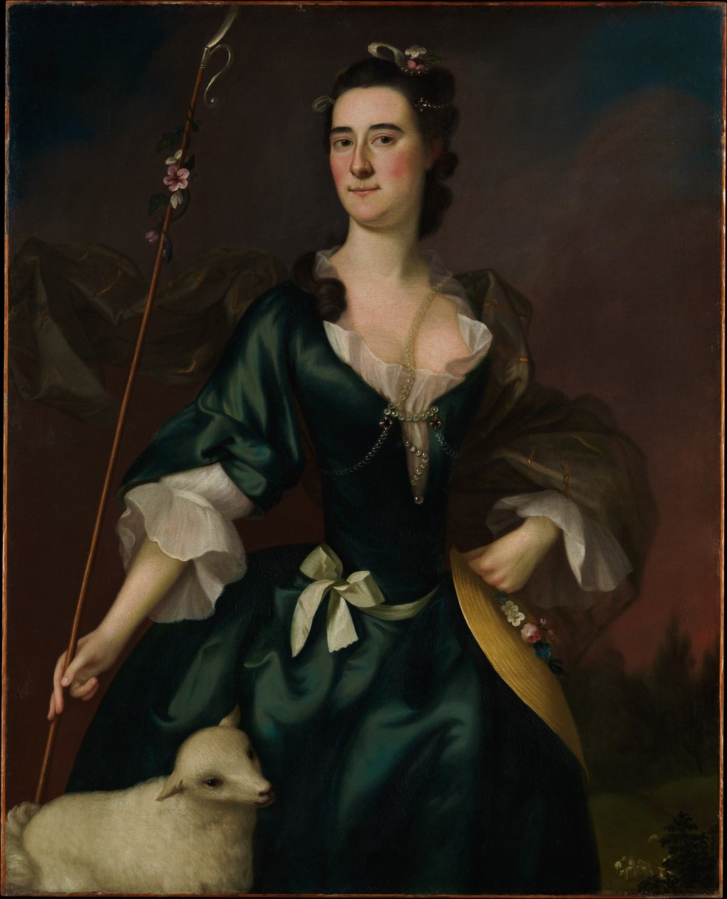 Portrett av Mary Sylvester av Joseph Jonathan Blackburn