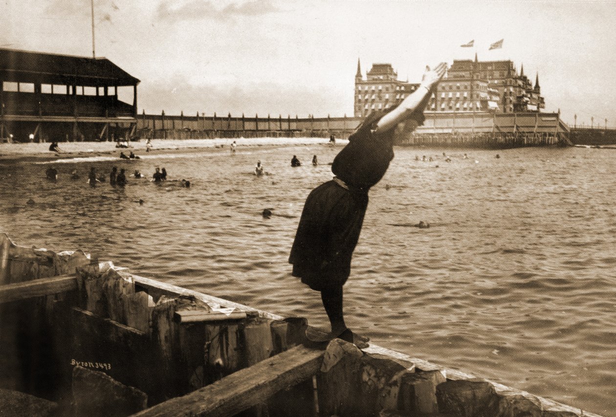 Manhattan Beach, 1887 av Joseph Byron