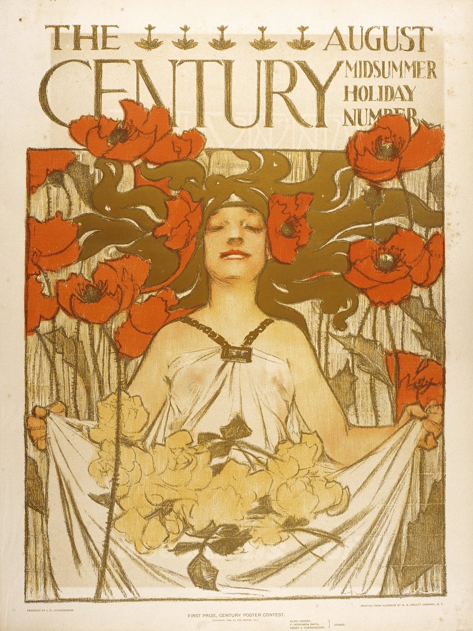 Århundret. august av Joseph Christian Leyendecker