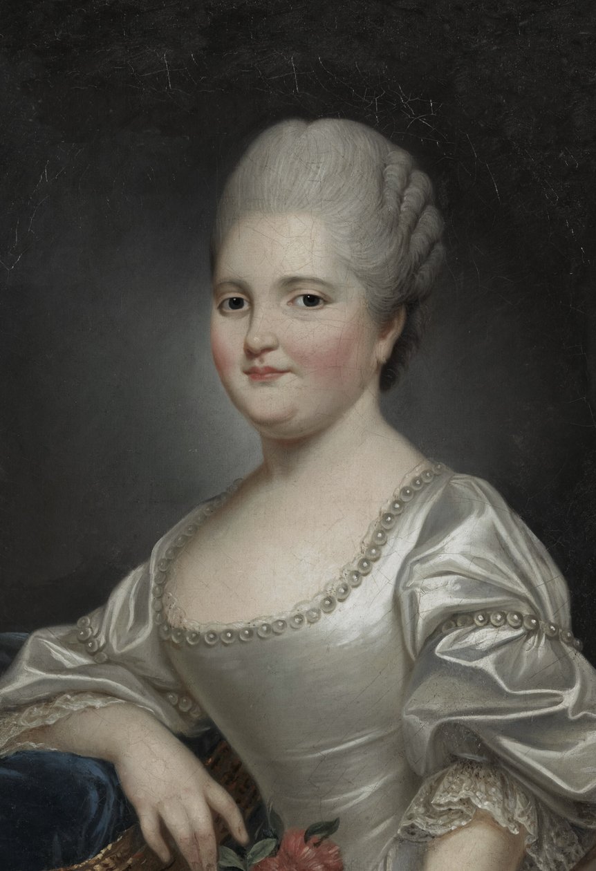 Portrett av Marie Clotilde av Frankrike (1759-1802), kjent som Madame Clotilde, fremtidig dronning av Sardinia av Joseph Ducreux