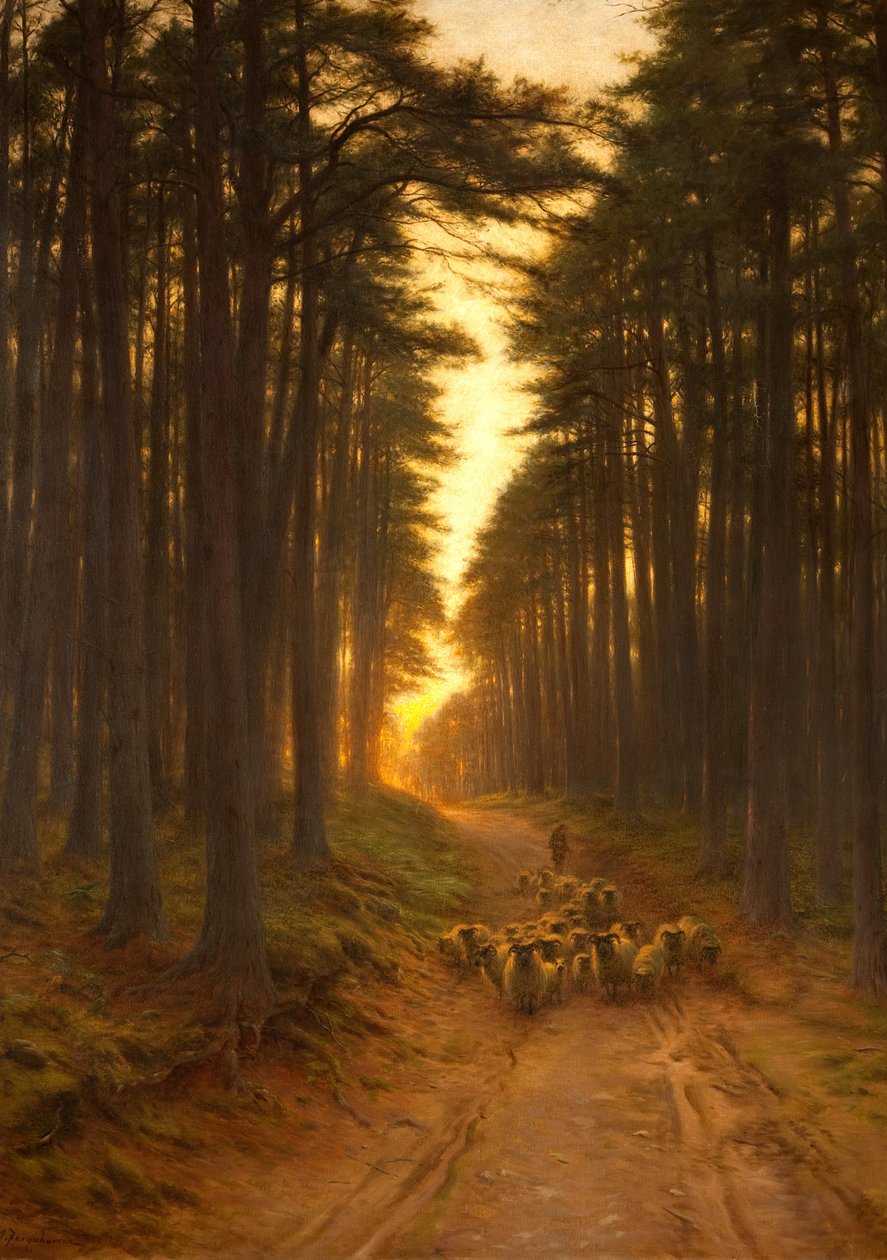 Now Come Still Night On, ca. 1905 av Joseph Farquharson