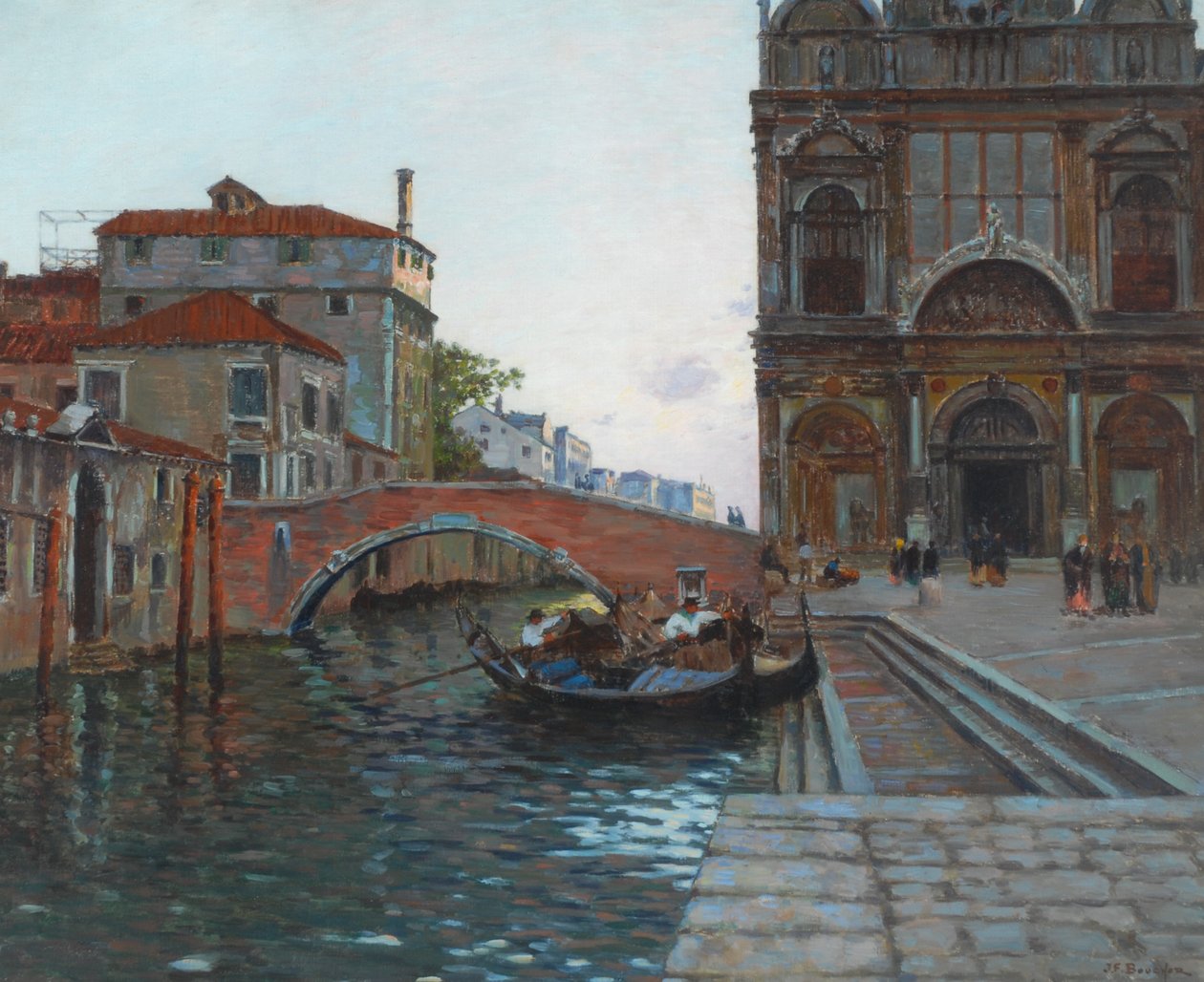 Sykehuset, Venezia av Joseph Felix Boucher