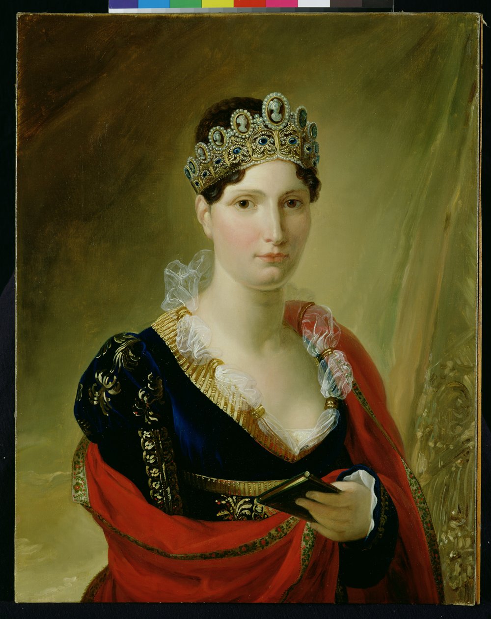 Portrett av Elisa Baciocchi (1777-1820) ca. 1812 av Joseph Franque
