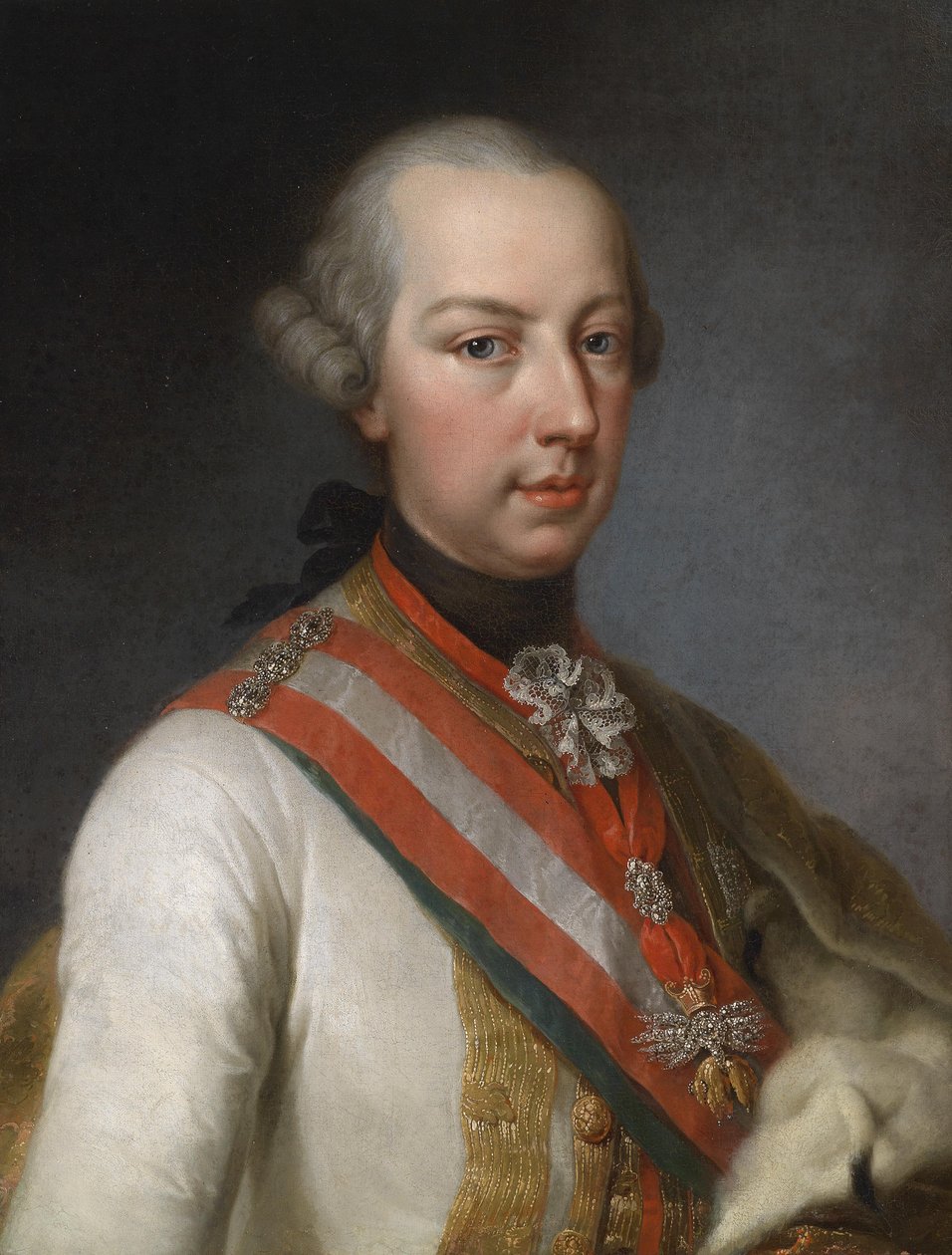 Joseph II som medregent av moren av Joseph Hickel