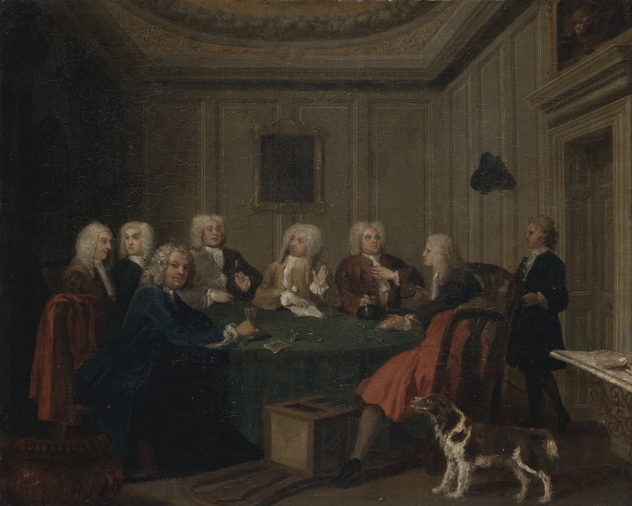 En klubb av herrer av Joseph Highmore