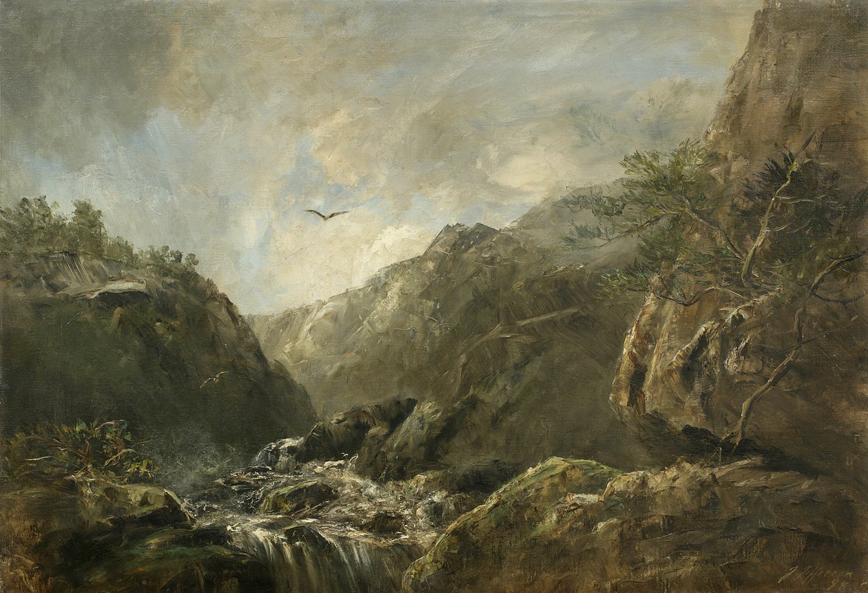 Canyon, 1898 av Joseph Jefferson