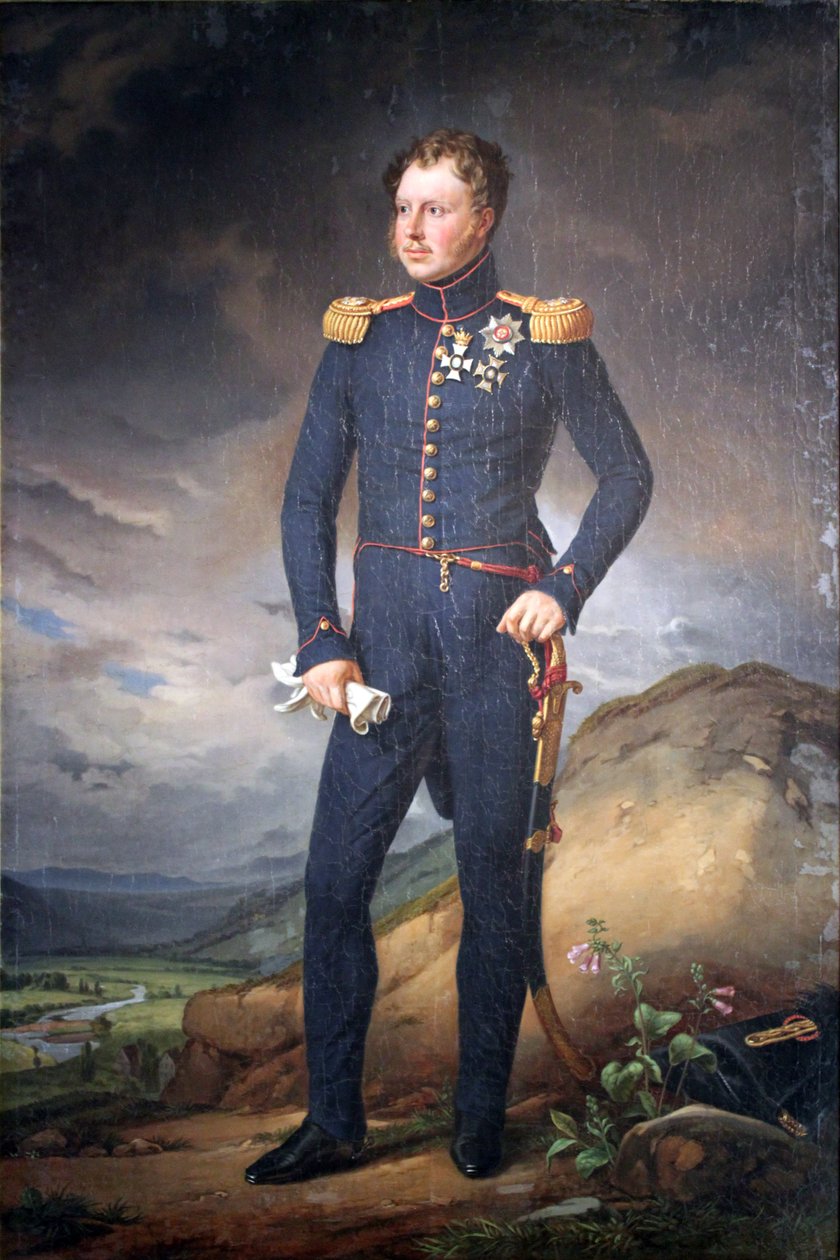 William I som en seirende general av Joseph Carl Stieler