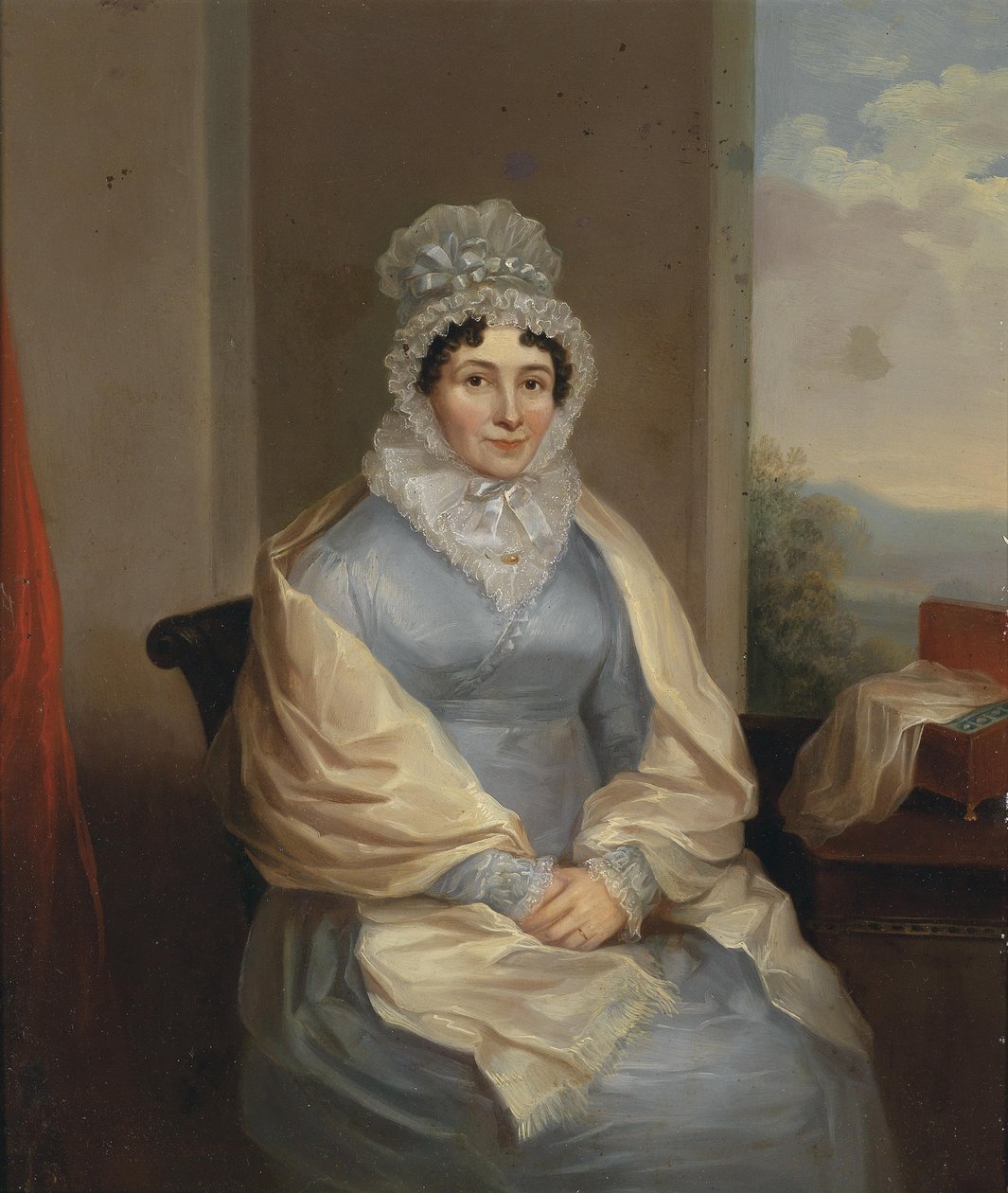 Portrett av en dame av Joseph Kreutzinger
