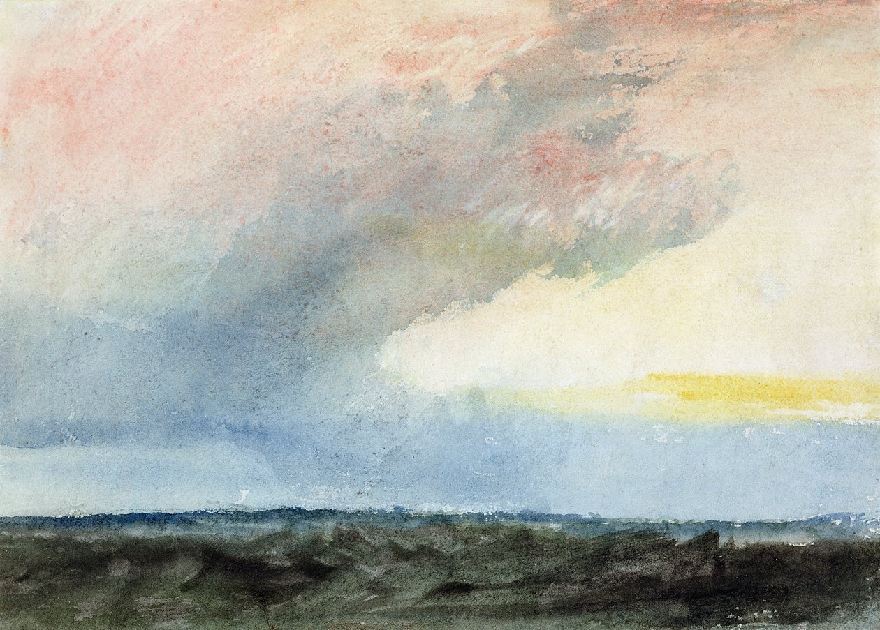Et regnvær til sjøs av Joseph Mallord William Turner