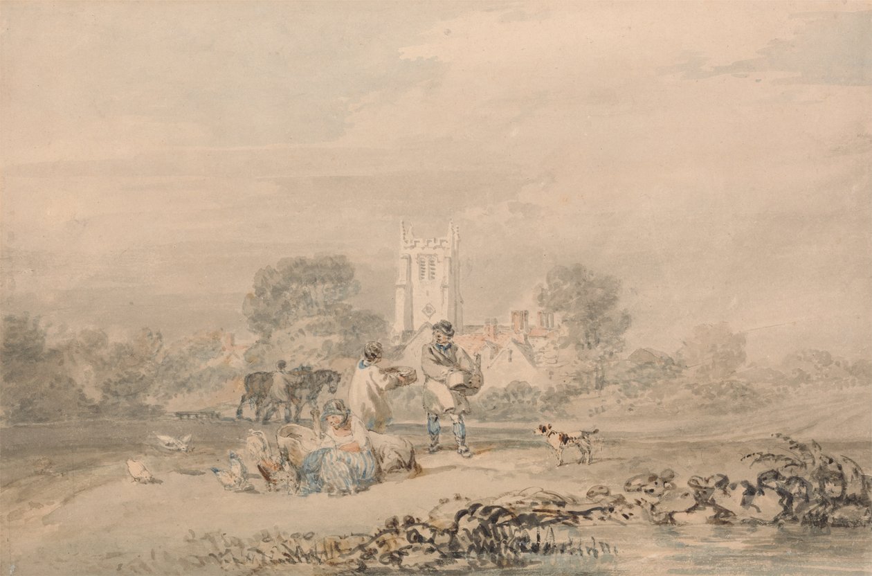 Høstsåing av kornet av Joseph Mallord William Turner