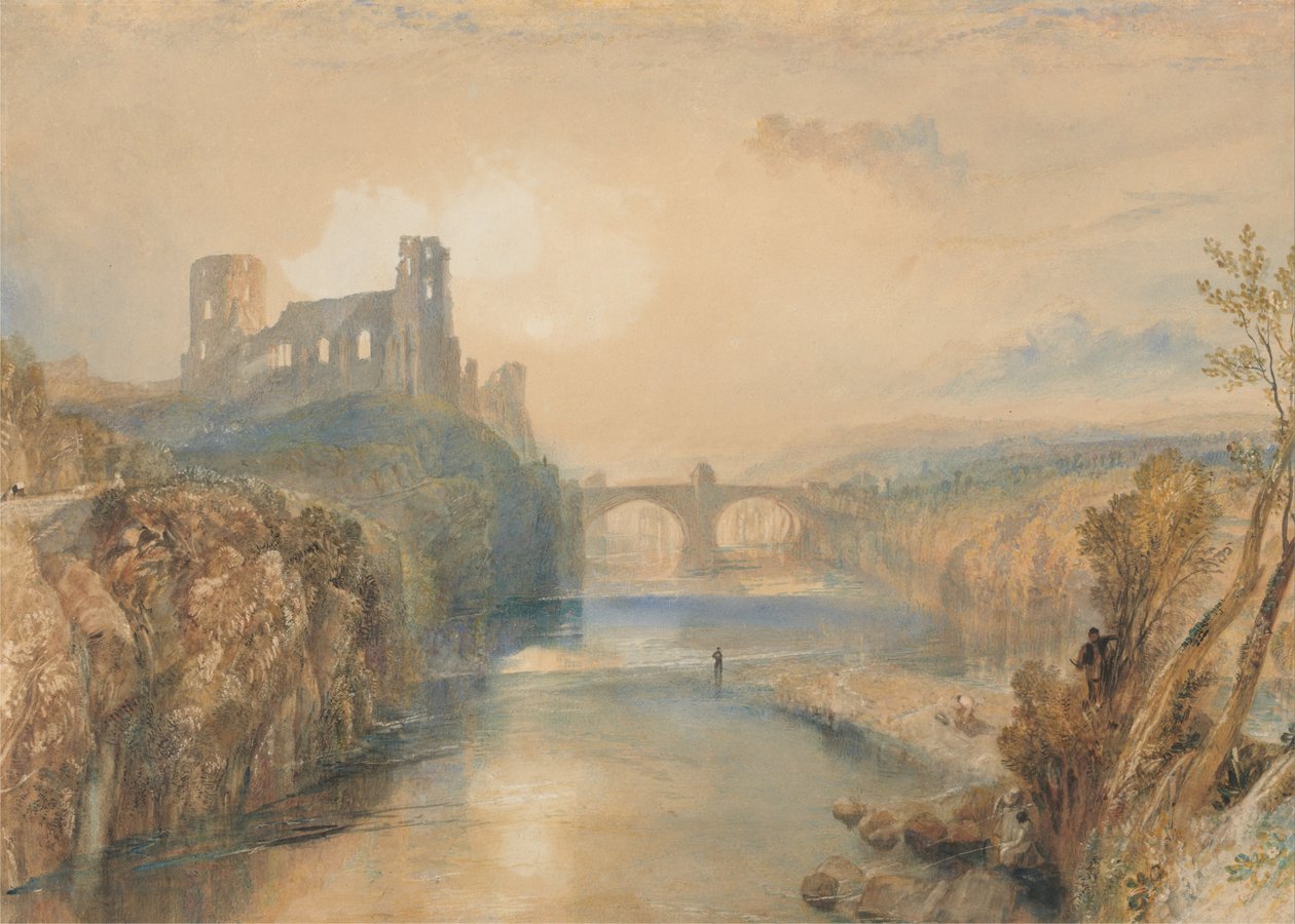 Barnard slott av Joseph Mallord William Turner