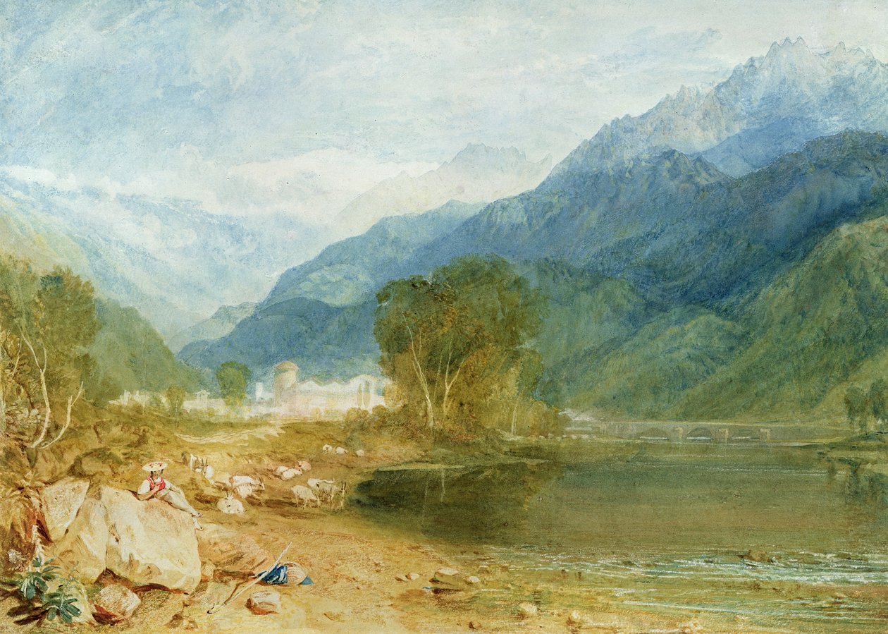 Bonneville, Savoy av Joseph Mallord William Turner