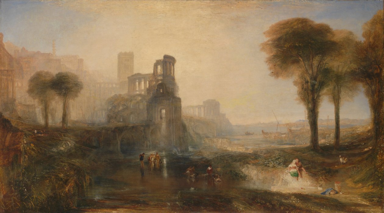 Caligulas palass og bro av Joseph Mallord William Turner