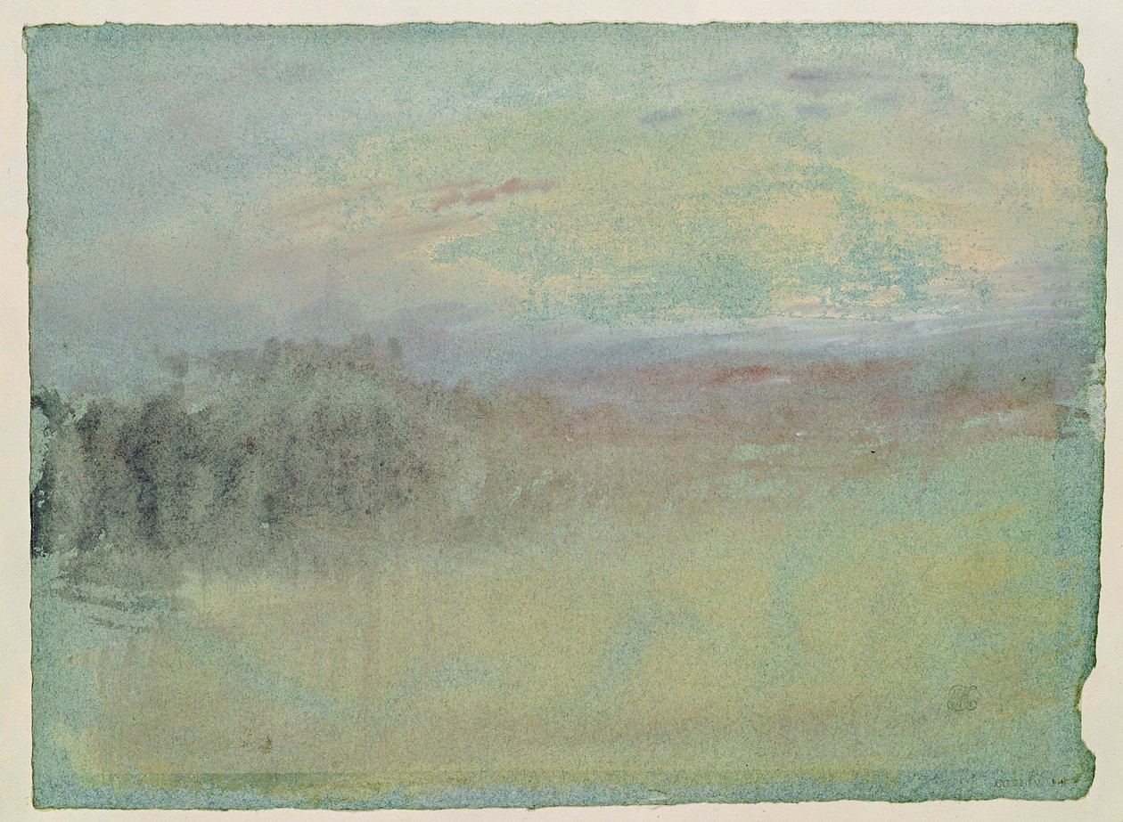 Kystscene. ca. 1830 av Joseph Mallord William Turner