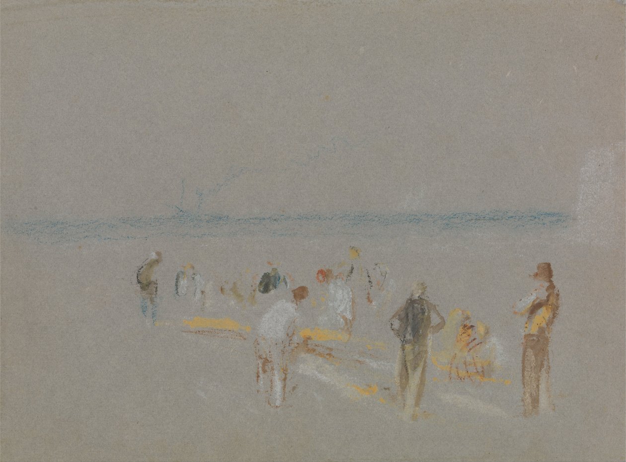 Cricket på Goodwin Sands av Joseph Mallord William Turner