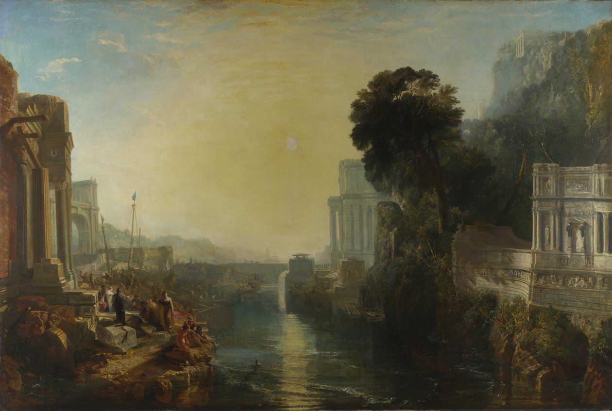 Dido bygger Kartago, eller The Rise of the Carthaginian Empire, 1815 av Joseph Mallord William Turner
