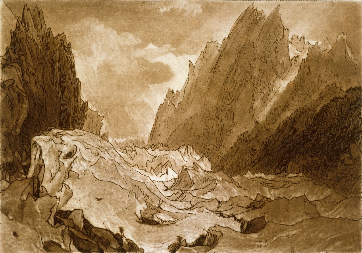F.50.I Mer de Glace, Chamouni-dalen, Savoy, fra 