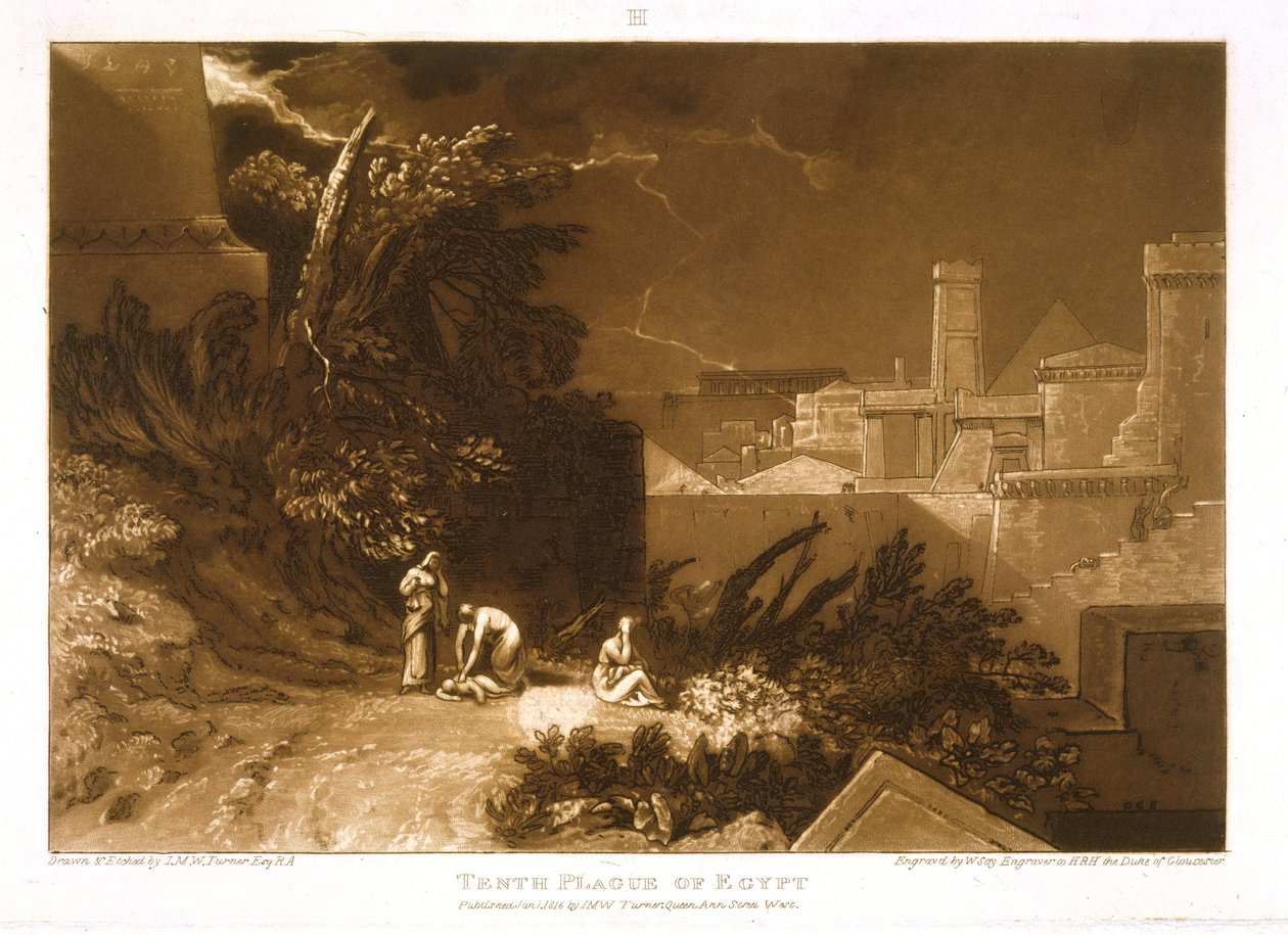 F.61.I Den tiende plagen i Egypt, fra 