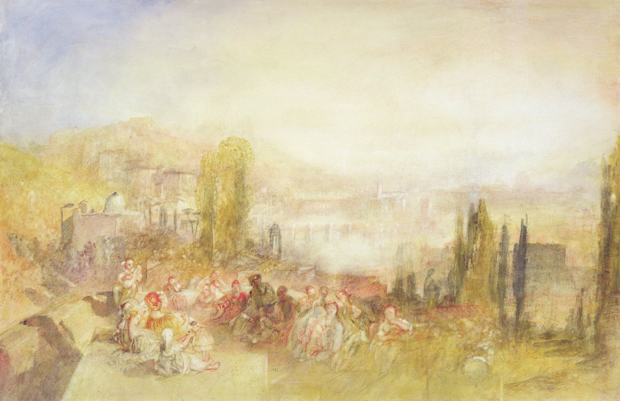 Firenze, 1851 av Joseph Mallord William Turner