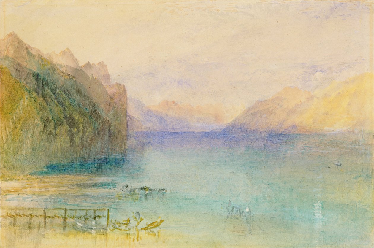 Thunsjøen av Joseph Mallord William Turner