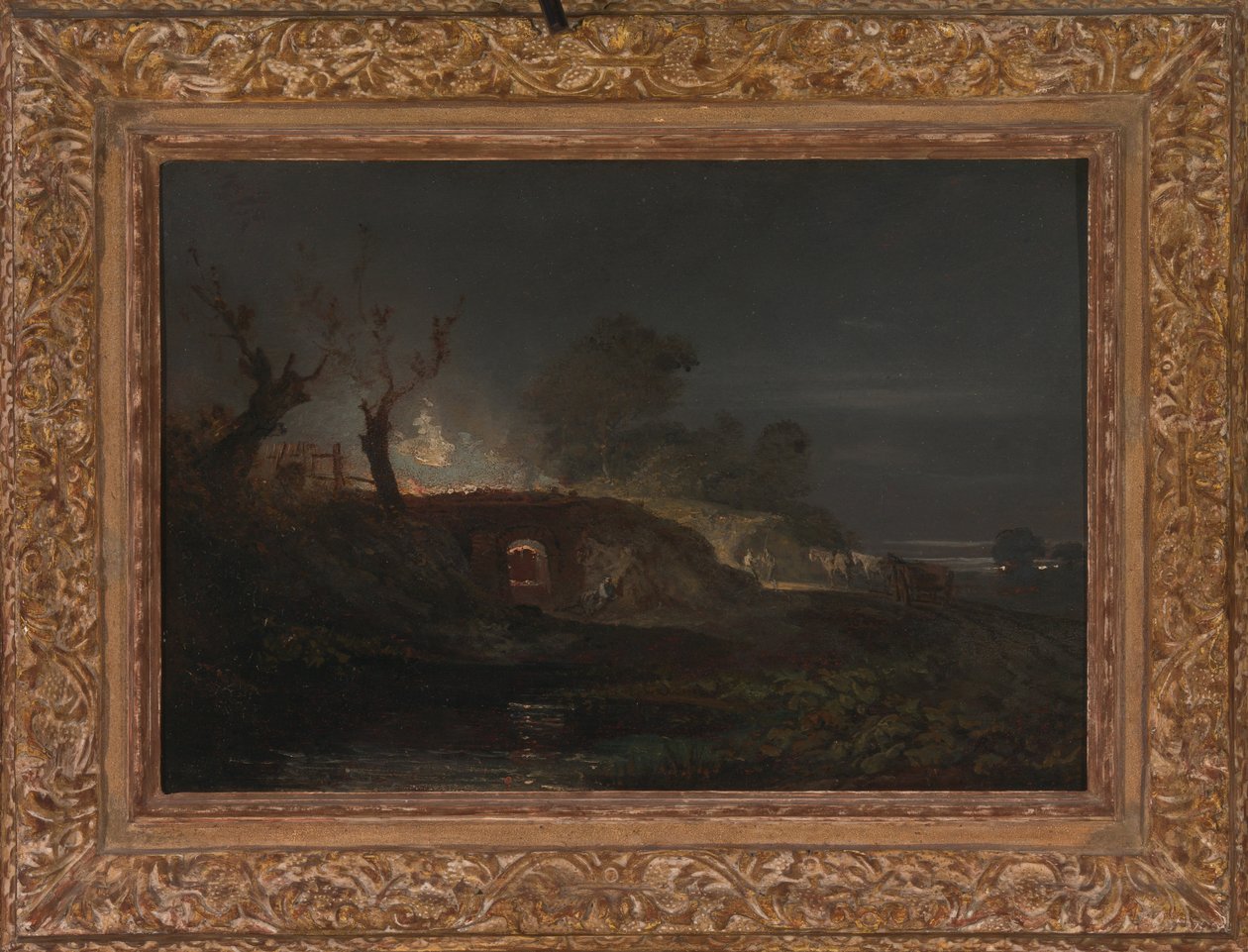 Limekiln på Coalbrookdale av Joseph Mallord William Turner