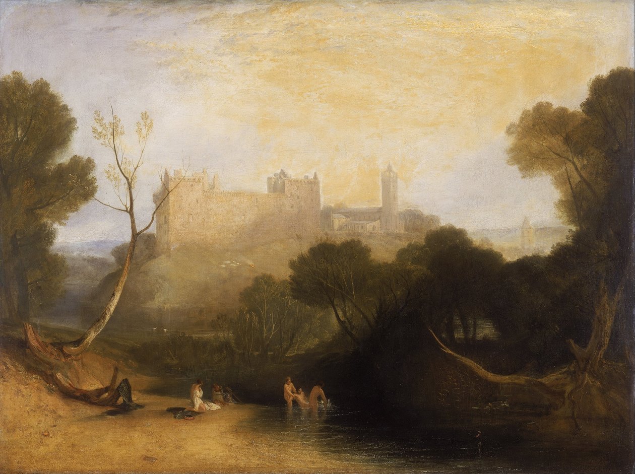 Linlithgow Palace av Joseph Mallord William Turner