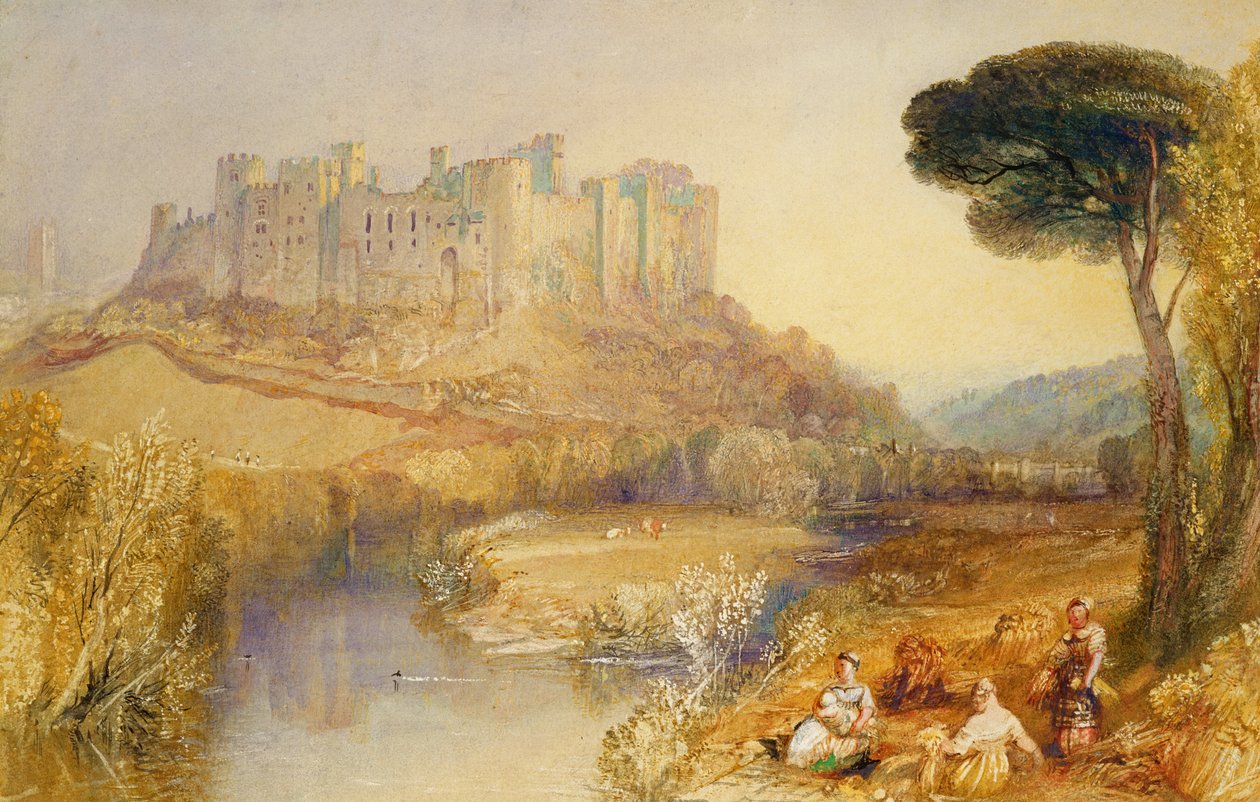 Ludlow slott av Joseph Mallord William Turner