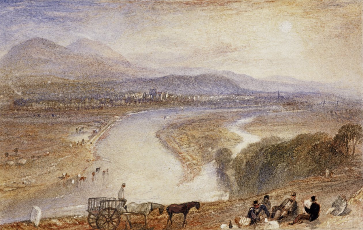 Melrose av Joseph Mallord William Turner