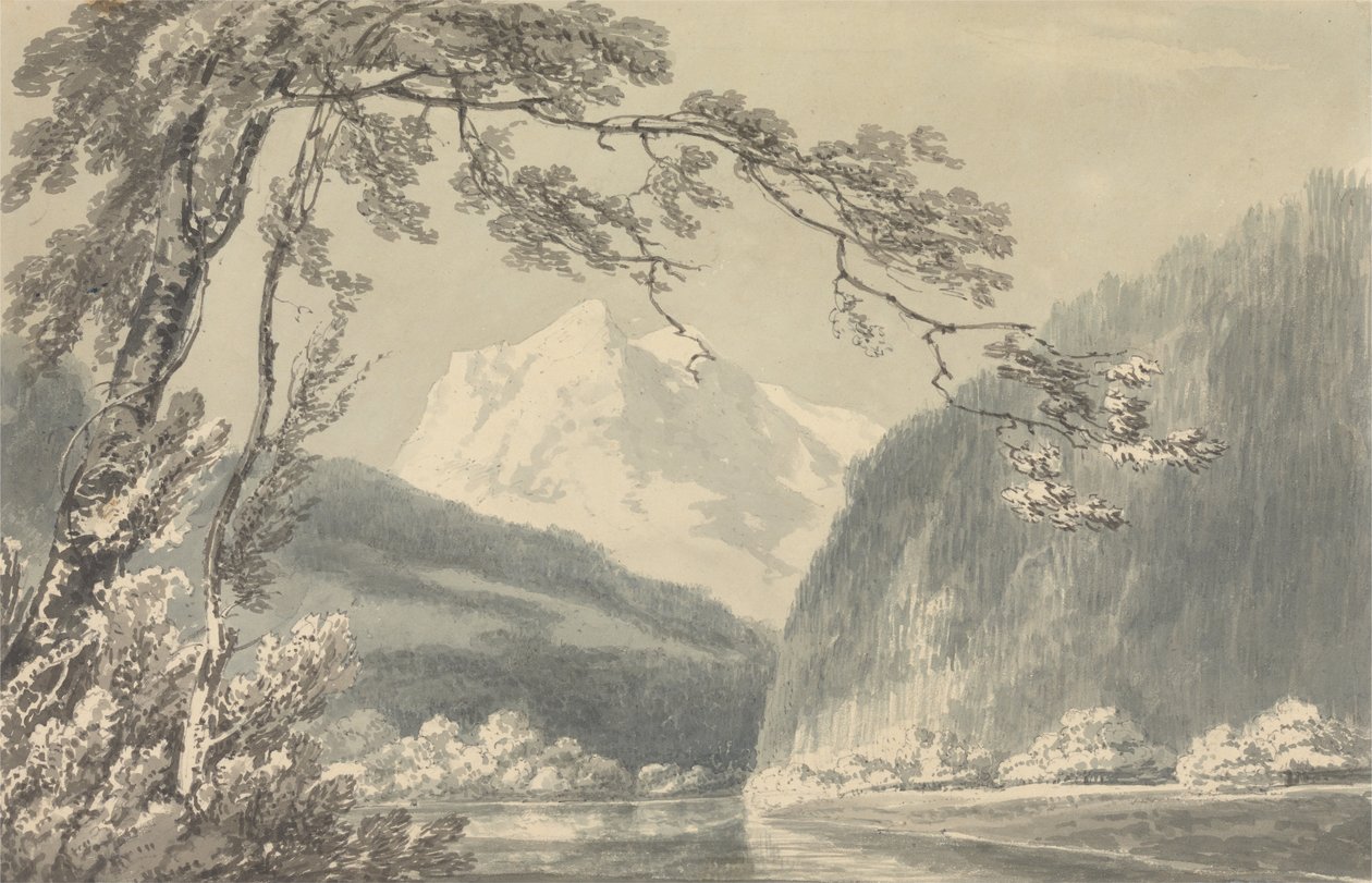 I nærheten av Grindelwald av Joseph Mallord William Turner