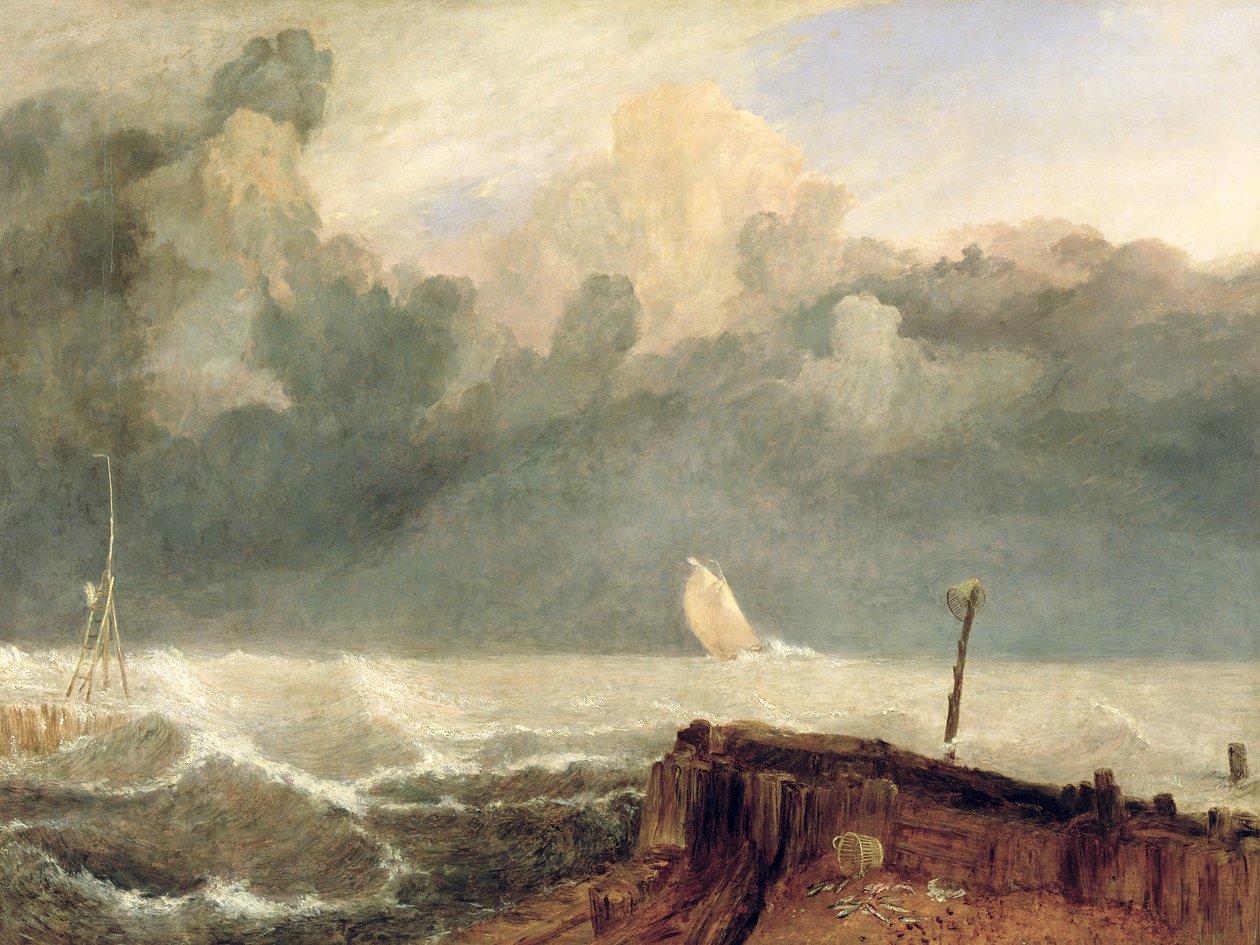 Port Ruysdael av Joseph Mallord William Turner
