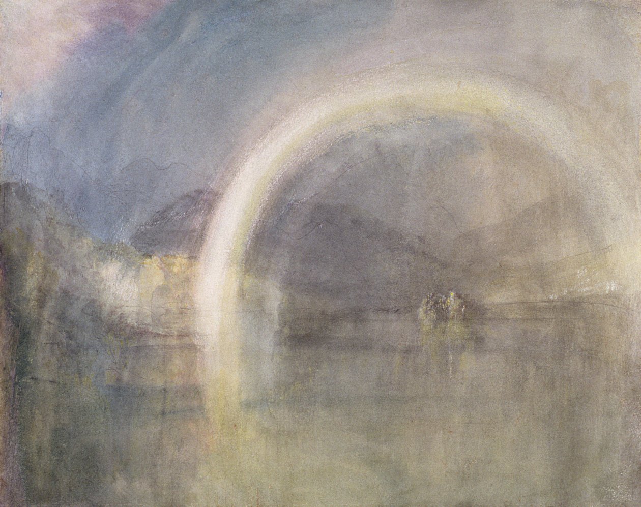 Rainbow Over Loch Awe, ca. 1831 av Joseph Mallord William Turner