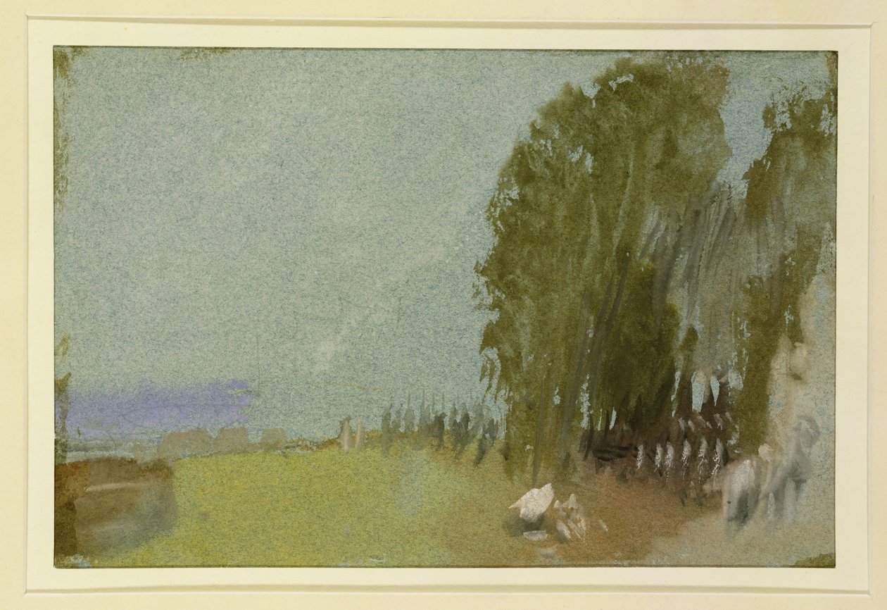 Høstere over Seinen ved St. Cloud av Joseph Mallord William Turner