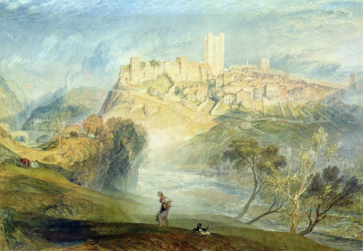 Richmond, Yorkshire av Joseph Mallord William Turner