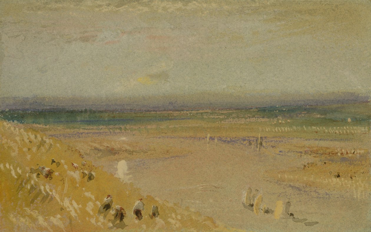 Elvelandskap av Joseph Mallord William Turner