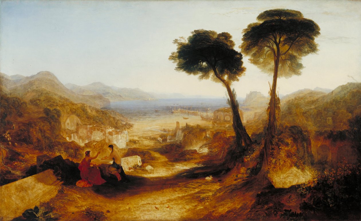 Baiae -bukten, med Apollo og sibylen av Joseph Mallord William Turner