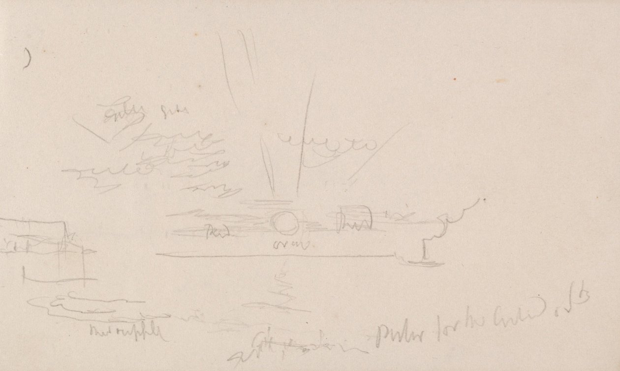 The Channel Sketchbook av Joseph Mallord William Turner