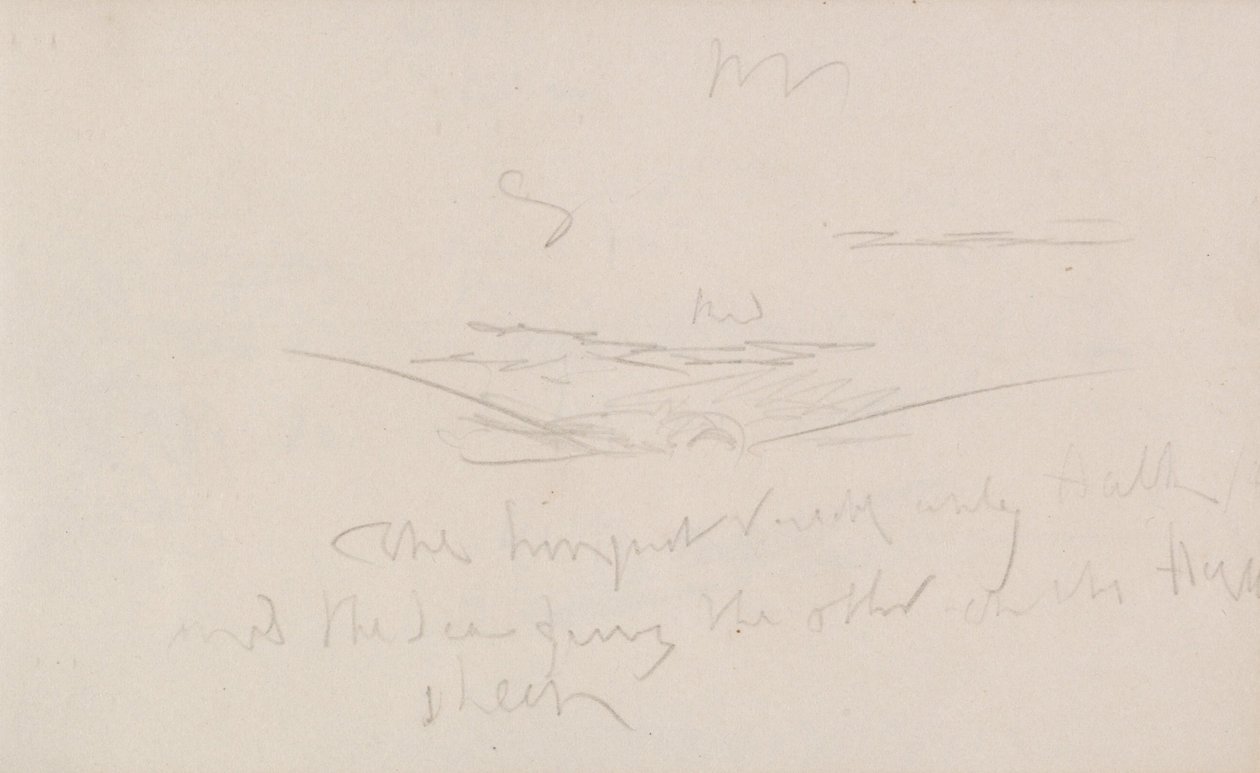 The Channel Sketchbook av Joseph Mallord William Turner