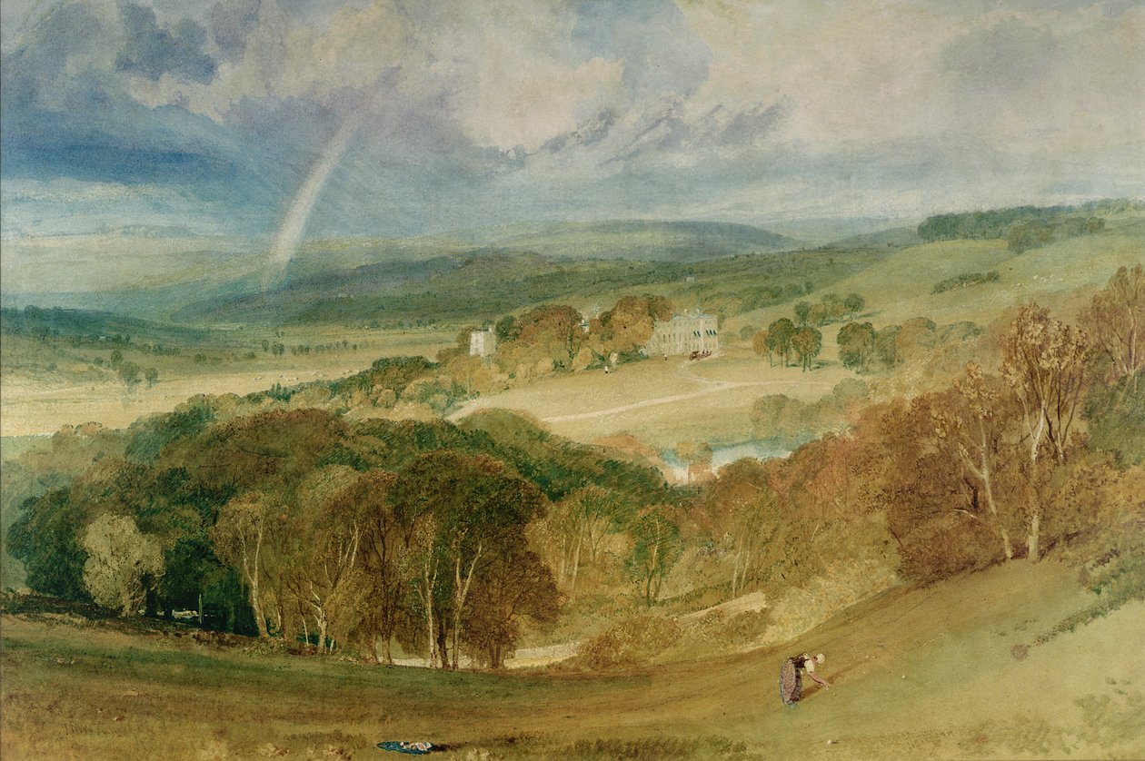 The Vale of Ashburnham, Sussex av Joseph Mallord William Turner
