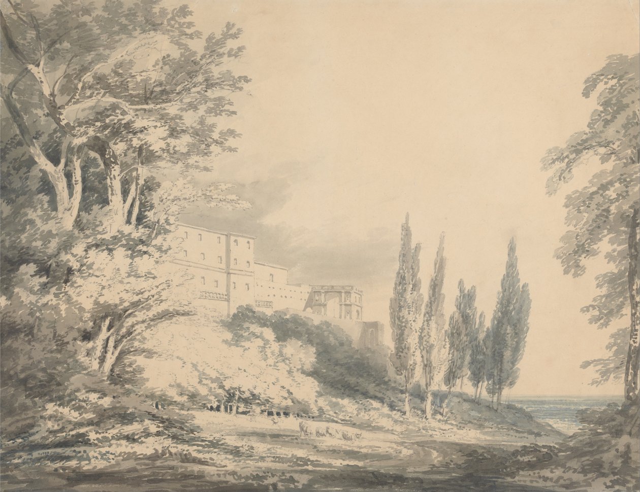 øst villa av Joseph Mallord William Turner