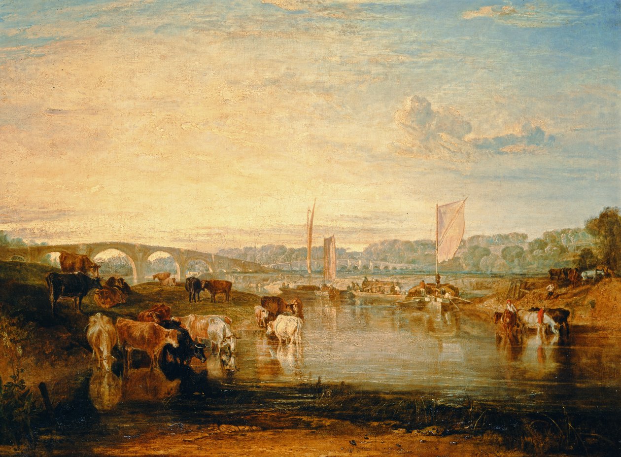 Walton Bridges av Joseph Mallord William Turner