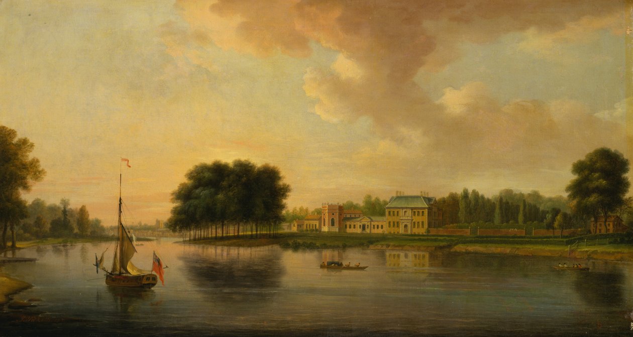 Orleans House, Twickenham av Joseph Nickolls