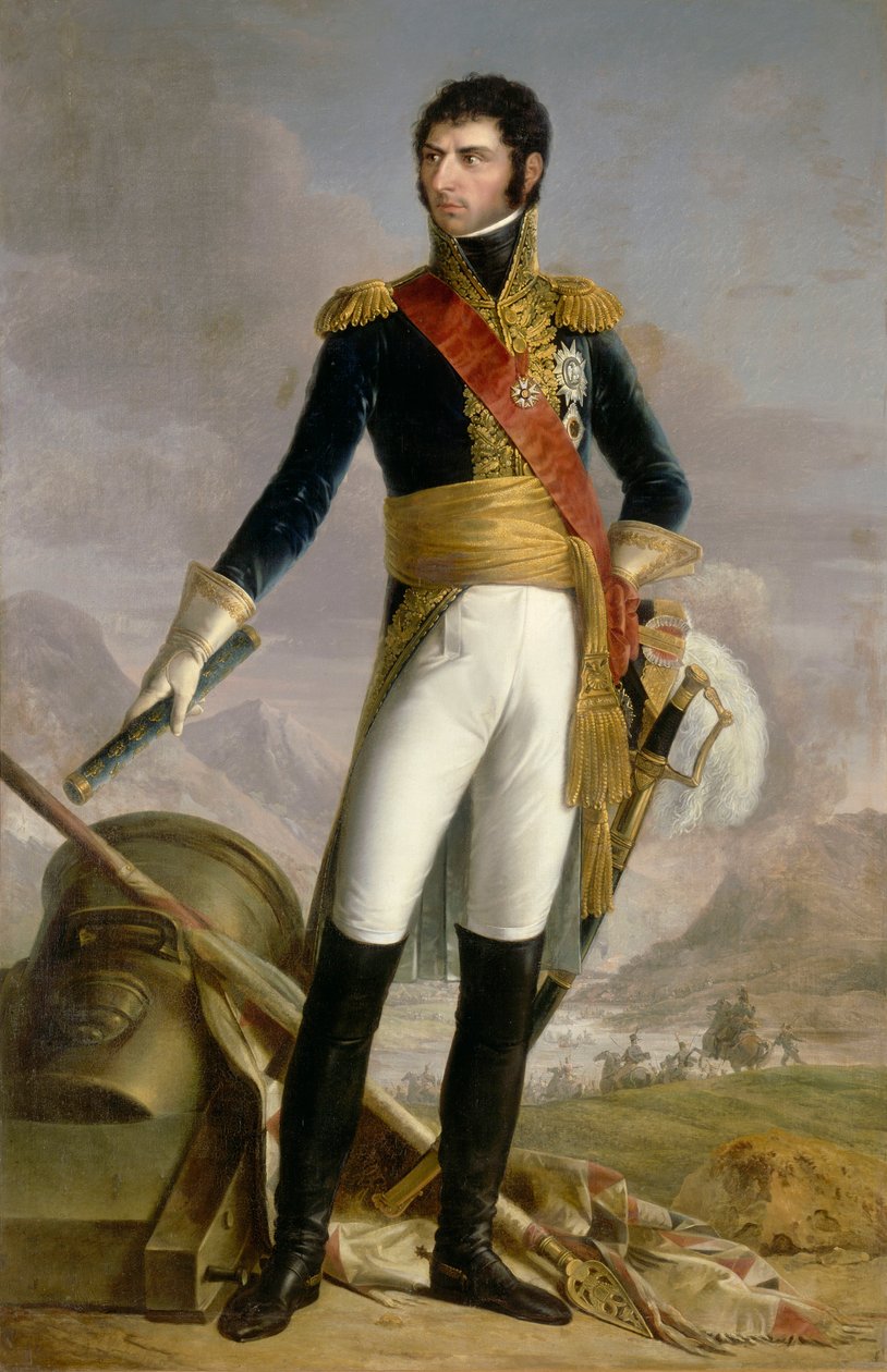 Jean Baptiste Bernadotte, marskalk av Frankrike, konge av Sverige og Norge, 1818 av Joseph Nicolas Jouy