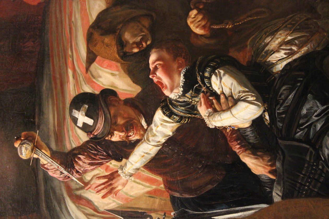 Scene på St. Bartolomeusdagen av Joseph Nicolas Robert Fleury